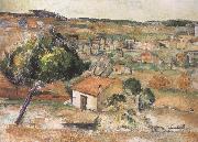 Paul Cezanne plain Provence oil painting on canvas